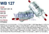 Wunder WB127 BENZİN FİLTRESİ - VOLKSWAGEN POLO IV 6.4 BAR - 1