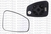 Kraftvoll 09080120  Dış Dikiz Ayna Camı Elektrikli Isıtmalı Convex Camlı Sağ Megane Iıı-latitude 09- 963651913r - 1