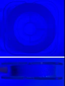 Eagenset Ultraviyole UV Neon Mavi Kristal Damla Çapari Simi Makarada - 3