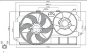 Ori FFR447000 s Ffr447000 Fan Motoru Connect 1.8tdcı 02-07 Klimalı 2t148c607bc - 1