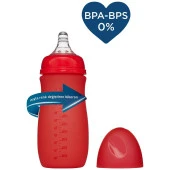 Bebedor Isıyla Renk Değiştiren Cam Biberon 260ml 52302 - 2