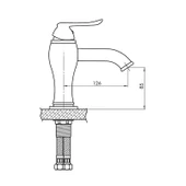 GPD MLB150 Tauro Lavabo Bataryası Krom thumbnail 2