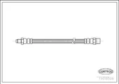 Corteco 19018509  Fren Hortumu Arka W123 -12 4 201 12 6 83- - 1