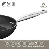 Amboss Dark 30 cm Granit Titanyum Kaplama Tava - 3