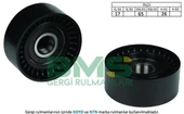 Bms 329  Alternatör V Kayış Gergi Rulmanı CLIO Kangoo Megane 1.5D Alfa 156 166 2.0 2.5 3.0 V6 Kapaklı 17×65×26 - 1