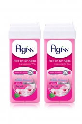 2 Adet Agiss Roll On Kartuş Sir Ağda Hassas Ciltler Için Pudralı - 1