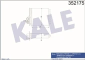 Kale 352175  KALORİFER SPRINTER W906 06- AL PL - 1