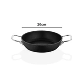 Amboss Dark Yanmaz Yapışmaz Titanyum Kaplama Sahan 20 cm - 3