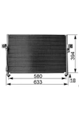 Ori CHY250016 Chy250016 Klima Kondanseri Starex 2.5 Crdı 97 - 1