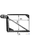 Mahle 8FV351211061 8fv351211-61 Klima Evaporatör A4 Passat 1.6 1.8 1.9 Tdı 2.0 97-05 A4 95-01 200×262×65 8fv351211 - 1