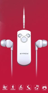 Syrox Çift Telefon Eşleşme Bluetooth Kulaklık MX13 - 1
