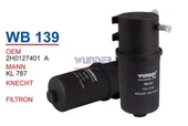 Wunder WB139 Mazot Filtresi Amarok 10- 2.0 TDI 2.0 Tsı 2.0 - 1