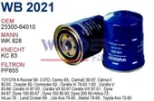 Wunder WB2021 Mazot Filtresi Toyota Uyumlu Hilux 2.4 D - 1