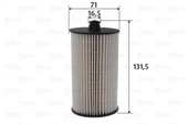 Valeo 587071  Yakıt Filtresi (Mazot) Volkswagen Crafter - 1