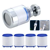 Sunup SN-27145 Oynar Başlıklı Kireç Önleyici 5 Filtreli Su Tasarruflu Musluk Başlığı - 1