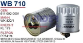 Wunder WB710 Mazot Filtresi Mercedes W203 W163 00-07 - 1