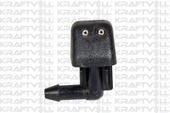 Kraftvoll 21030002  Su Fıskiye Memesi Sol Siyah Renault Renault 9 Renault 10 7700728063 - 1