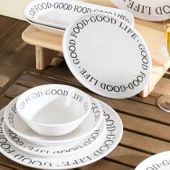 Perotti Good Stoneware Yemek Takımı 27 Parça 6 Kişilik Yemek Seti - 3