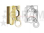 Karam KK03 İp Halat Tutucu 15kN 12-16mm EN 353 - 1