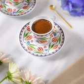 Güral Porselen Sedef 12 Parça Kahve Fincan Takımı 4555 - 2