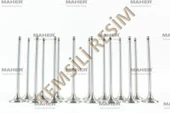 Maher 10162  Subap Takım L-300 Yeni Model L-200 Starex 04- Kmy 05-12 0.50 (In-4 Ölçü:40X8X130.2 Ex-4 Ölçü:34X8X129.9) - 1