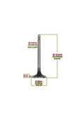 Supar 102910116  Subap Inex Std Takım Accord 1.8İ 2.0 16V 90- - 1