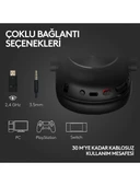 Logitech G PRO X 2 LIGHTSPEED Kablosuz DTS:X Headphone 2.0 - 7.1 Surround Ses Oyun Kulaklığı - Siyah - 8