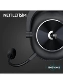 Logitech G PRO X 2 LIGHTSPEED Kablosuz DTS:X Headphone 2.0 - 7.1 Surround Ses Oyun Kulaklığı - Siyah - 3