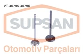 Supsan VT Vt-40795-40796 Subap Takımı Mitsubishi L200 Cr 2.5 Dıd 2006-2012 16 Subap In 8 E8 Mn176597 - 1