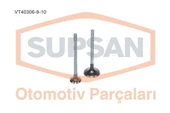 Supsan VT Vt-40306-9-10 Subap Takımı Corolla 1.3 12v Karbüratörlü 1988-1998 2e Motor In 4 In 4 E4 13711-10020 - 1
