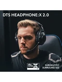 Logitech G PRO X 2 LIGHTSPEED Kablosuz DTS:X Headphone 2.0 - 7.1 Surround Ses Oyun Kulaklığı - Siyah - 1