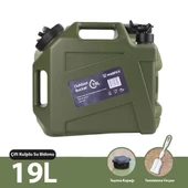 Madfox Galon Air PE Musluklu Su Bidonu 19 Litre - 1