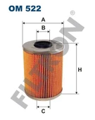 FTR OM522 FILTRON  Yağ Filtresi Bmw 3 (E36) 320İ 150Hp 09/90-10/99 - 1