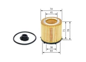 Bosch F026407178 YAĞ FİLTRESİ - 1