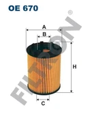 FTR OE670 FILTRON  Yağ Filtresi Doblo Linea Bravo Punto 1.3Jtd 1.4 Mjt Corsa Merıva Astra H 1.3TDCI - 1