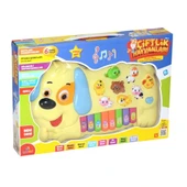 Işıklı Müzikli Köpek Görünümlü Piyano - 1