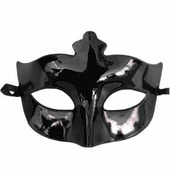 Nessiworld  Siyah Renk Masquerade Kostüm Partisi Venedik Balo Maskesi - 3