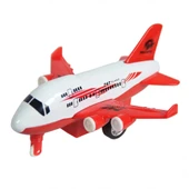 Nessiworld  Metal Çekbırak Mini Yolcu Uçağı - 1