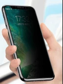 Gpack Apple iPhone 13 Mini Privacy Gizlilik Filtreli Ahize Filtreli Hayalet Cam - 4