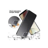 Gpack Samsung Galaxy A22 4G Kılıf Ön Arka Şeffaf Silikon Koruma thumbnail 2