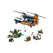 Nessiworld  60437 Lego City Orman Kaşifinin Helikopteri Kamp Yerinde 881 parça +8 yaş - 2