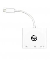 NPO TCA-104 MUF82ZM Macbook Type-C to HDMI-USB-Type-C Çoklayıcı - 2