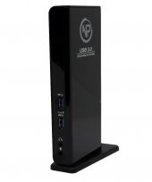 NPO TCD-102 MacOS/Windows 4k 60hz 2xHDMI 4xUSB2.0 2xUSB3.1 1xTypeB 2x3,5mm Gigabit Docking Station (Silinecek) - 3