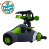 Tablalı Hareketli Su Fıskiyesi Tabancası Otomatik Dönerli Bahçe Çim Sulama Aparatı Plastik DY6021 - 1