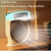 Ozmik Mini fan nemlendirici şarj edilebilir taşınabilir soğutucu ile kişisel Mini soğutma fanı 600ml thumbnail 6