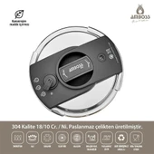 Amboss ENİ-8668 Enio Matik 22 cm 4 lt Düdüklü Tencere - 3