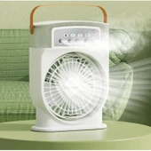 Ozmik Mini fan nemlendirici şarj edilebilir taşınabilir soğutucu ile kişisel Mini soğutma fanı 600ml thumbnail 4