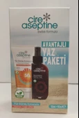 CİRE ASEPTİNE YAZ PAKETİ YÜZ GÜNEŞ KORUYUCU 50+SPF 50ML+BRONZLAŞTIRICI  90ML - 1