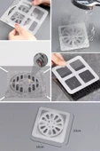 10'lu Banyo ve Mutfak Lavabo Koku ve Haşere Böcek Önleyici Gider Filtresi - 1