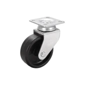 Ofis Koltuk Tekeri Vidalı Yük Taşıma Mobilya Alışveriş Sepeti Tablalı Teker 50 MM x 20 mm Siyah - 5